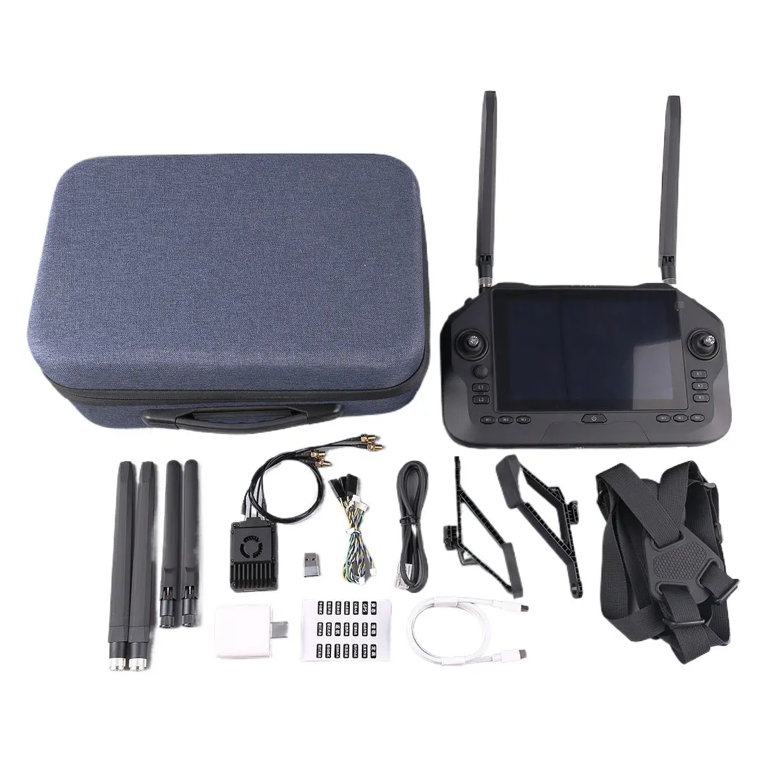 Siyi Unirc 7 Unirc 7 Pro Dual Frequency Band 2.4  5 Ghz Handheld Ground Station Smart Controller With 7 Inch 1080P 1