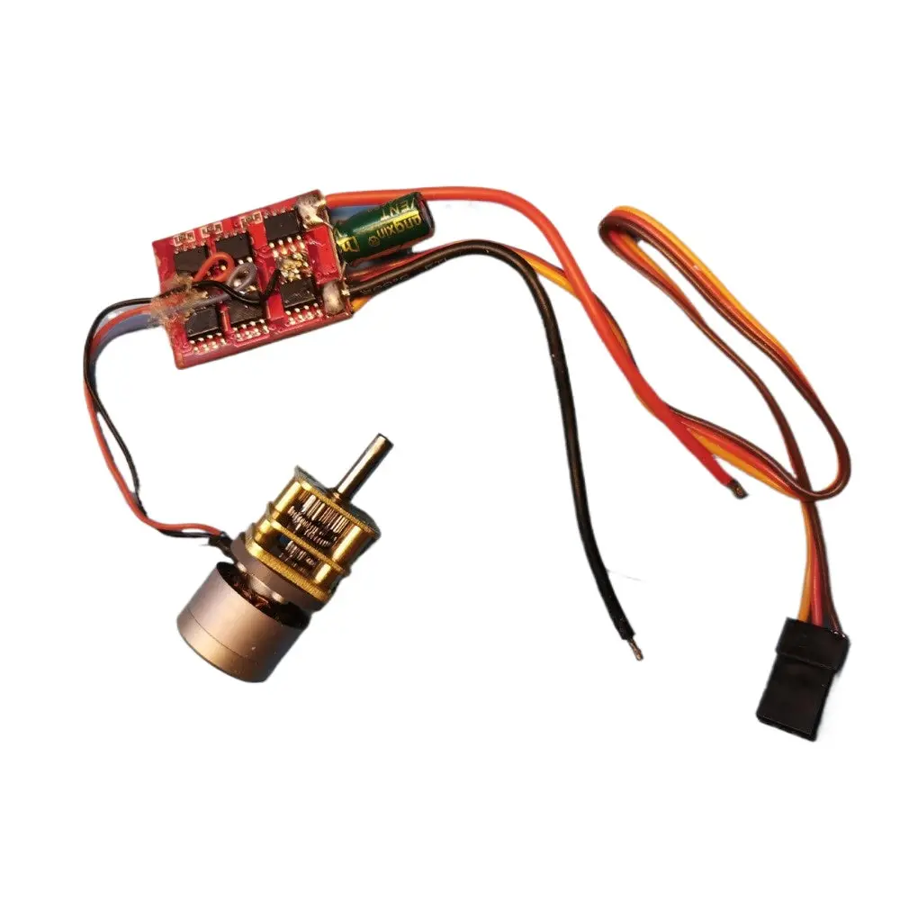 N20 030 1104 Brushless Geared Motor With Micro Brushless Esc For 1/35 1/24 Rc Car Modification 1