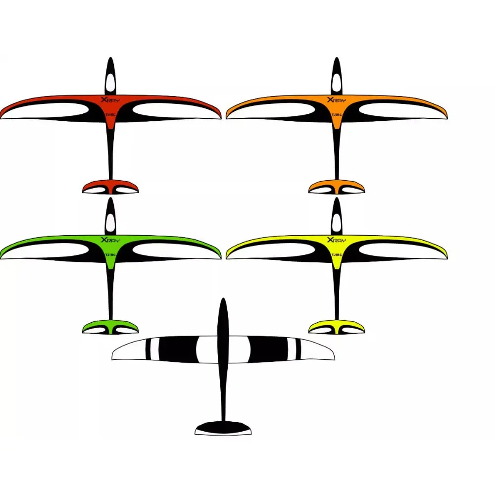 Tjirc F5d 1M Rc Fixed Wing Glider Kit 1