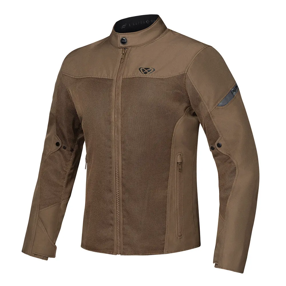 Fresh Slim - Ultra-Ventilated Summer Riding Jacket (Brown) 1
