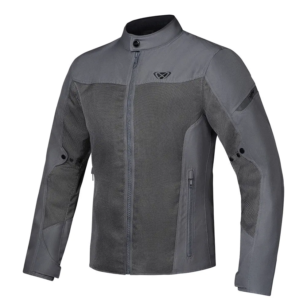 Fresh Slim - Ultra-Ventilated Summer Riding Jacket (Grey) 1
