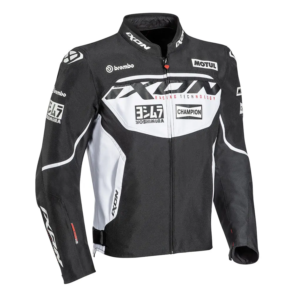 Matrix Evo - Ce Certified Motorcycle Jacket (Black/White) 1