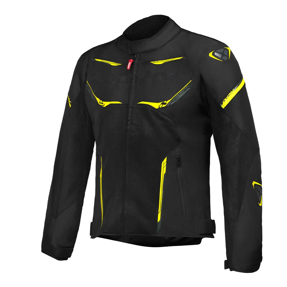Striker Air - Summer Riding Jacket (Black/Anthracite/Yellow) 1