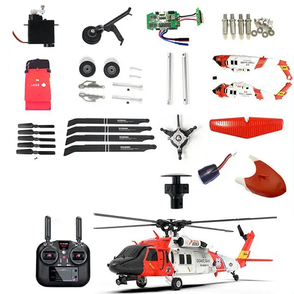 Yuxiang F09-S Rc Rescue Helicopter Repair Parts 1