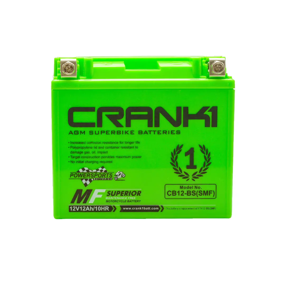 Crank1 Battery For Kawasaki Vulcan 900 (2006 >) 1
