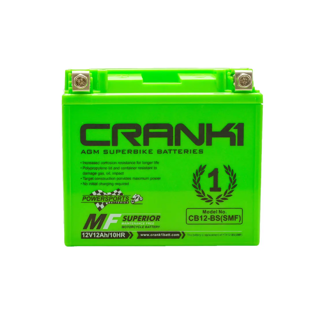 Crank1 Battery For Triumph Bonneville T100 (2005 >) 1