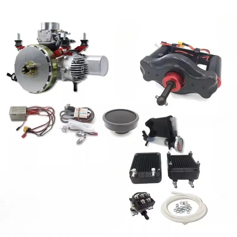 Dle 128Hd Drone Engine Water-Cooled Engine Oil-To-Electric Kit 1