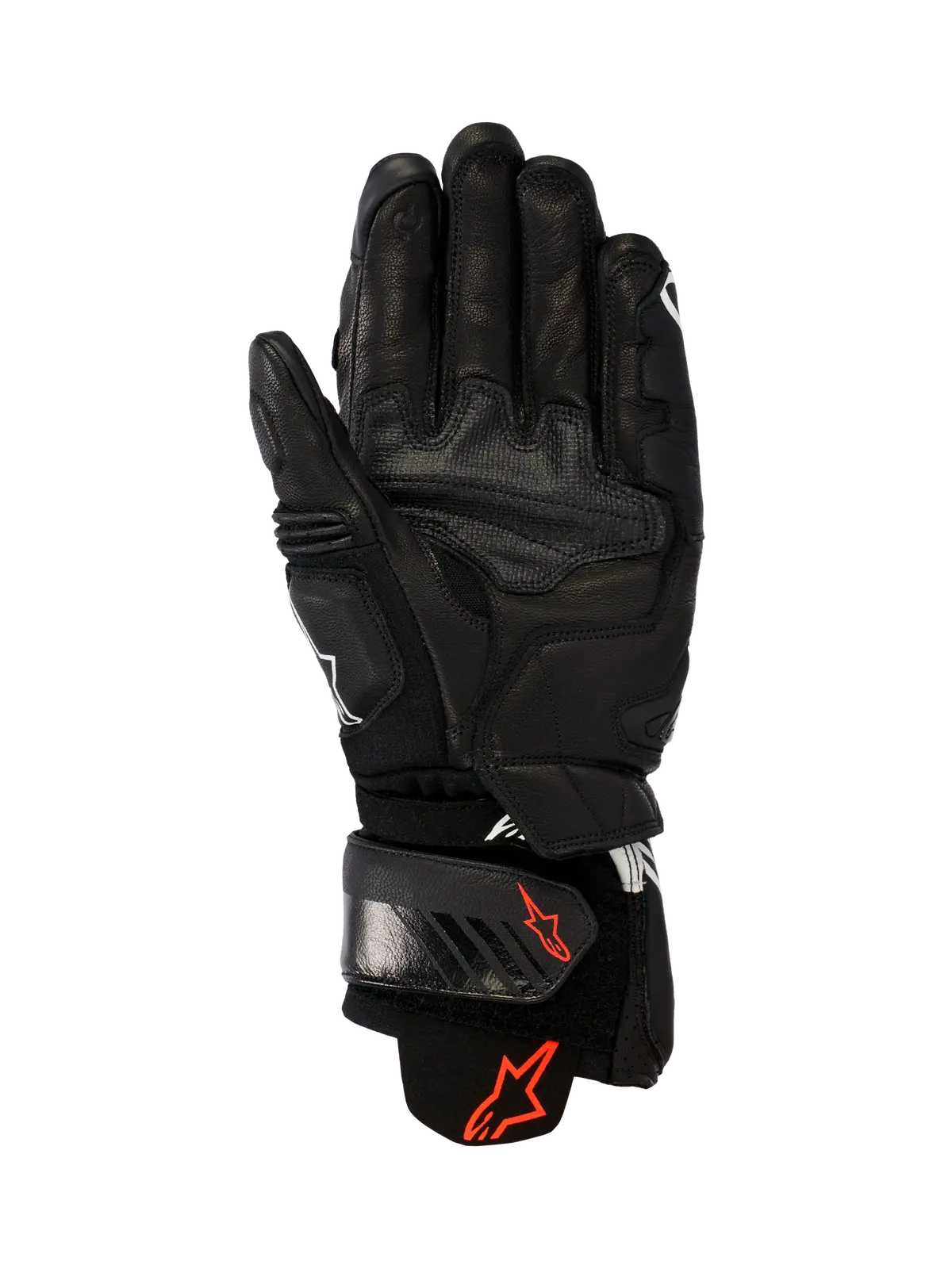 Gp Plus R V3 - Race Grade Riding Gloves (Black/White) 2