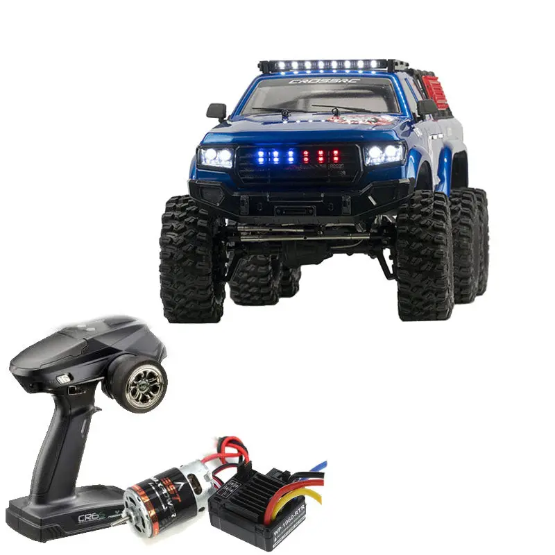 Crossrc At6 6X6 6Wd 1/10 Rc Off-Road Car Crawler Rtr 1
