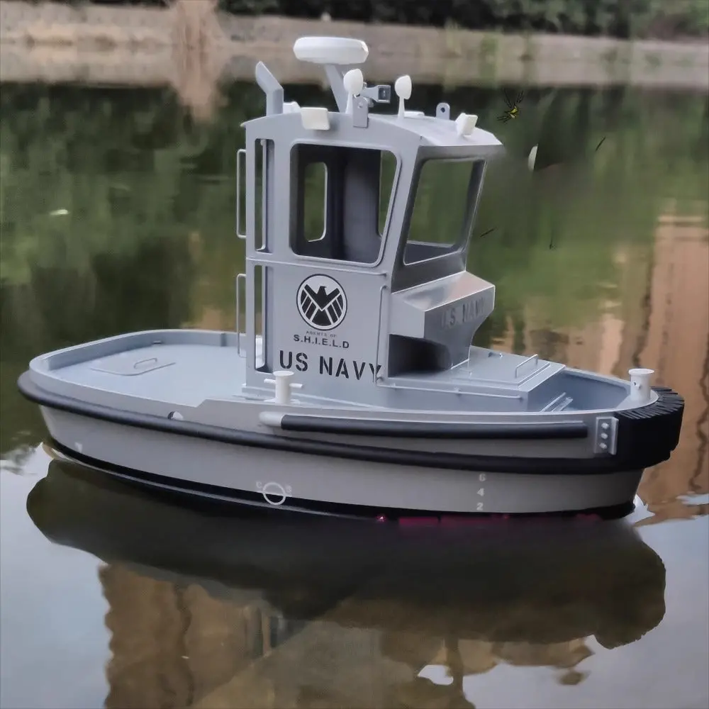1/18 3D Printed Plastic Rc Us Navy Beaver Tugboat Kit 1