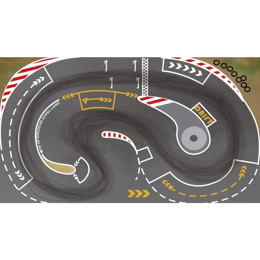 1/28 Mini-Z Wlk969 Remote Control Drift Car Track 2.5Mx1.4M 1