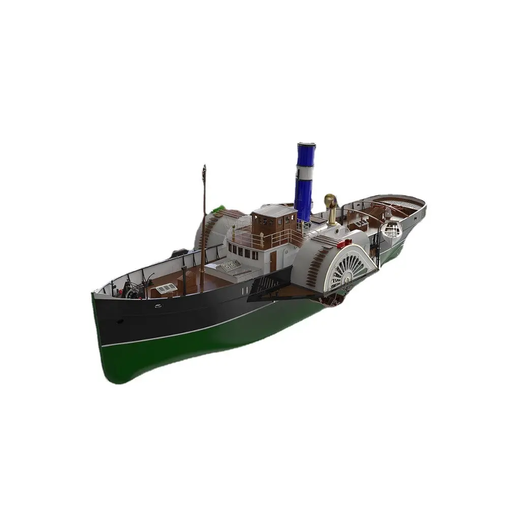 1/48 Strongbow Steam Tugboat Model Laser Cutting Wooden Kit Kit 1109Mm 1