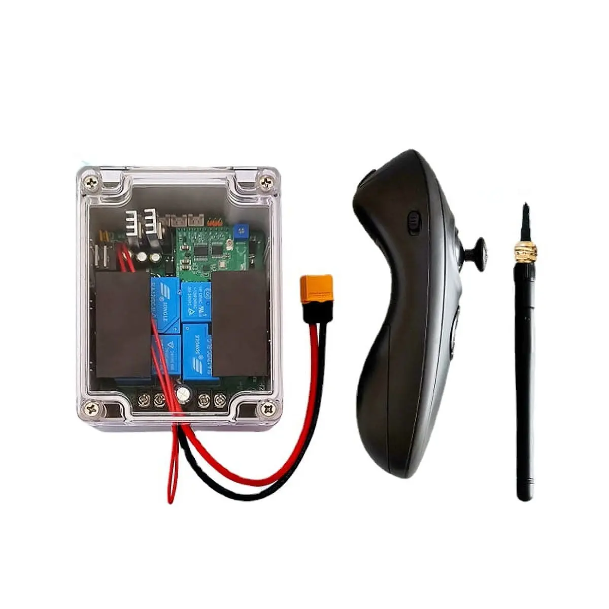 40A Rc Pull Net Boat With Waterproof Gyroscope Remote Control Set 1