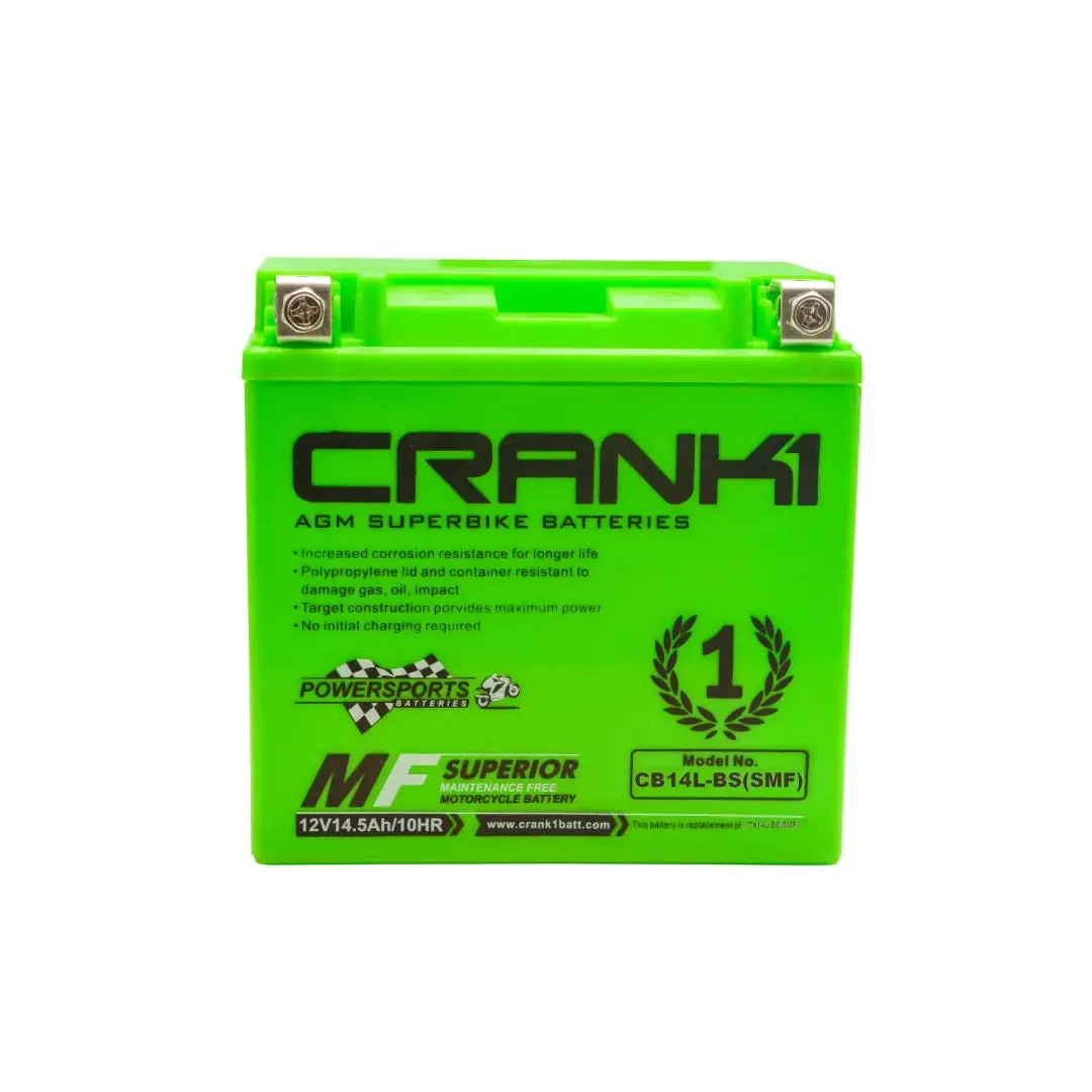 Crank1 Battery For Harley Davidson Street (2006 >) 1