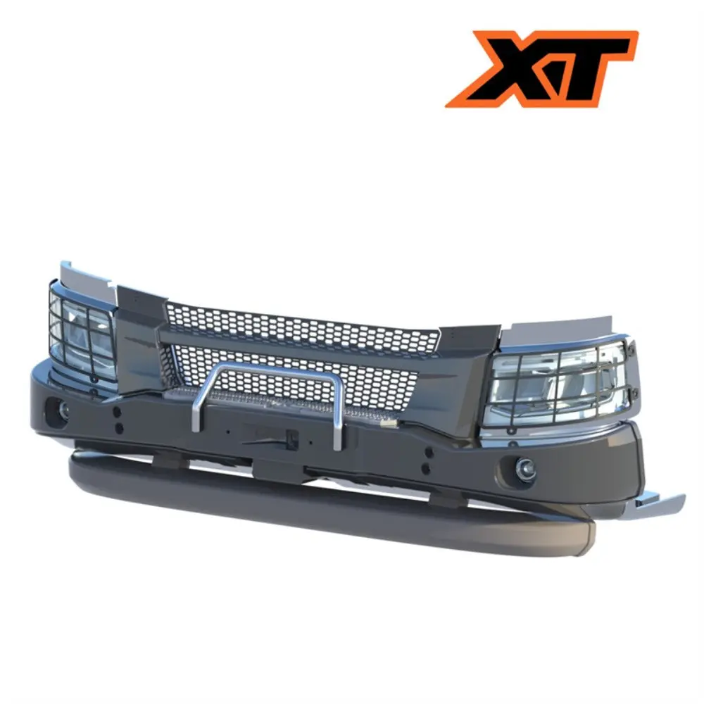 1/14 Tamiya 770S 56368 Rc Tractor Xt Bumper Plastic Kit Op Part 1