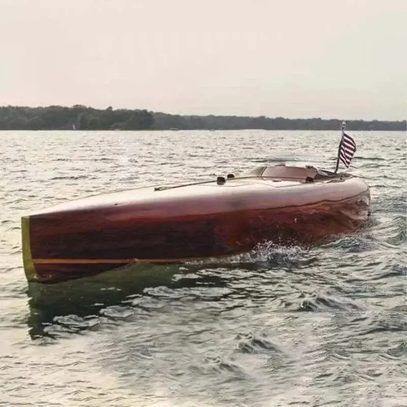 Diy Wood Schnellboot Model Kit 900Mm 1