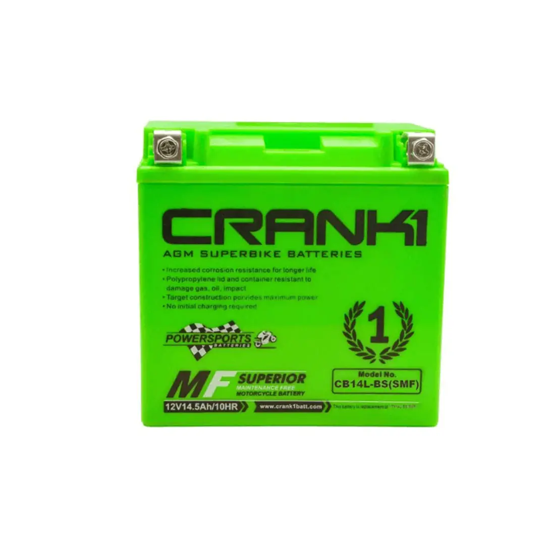 Crank1 Battery For Harley Davidson Iron 883 (2012-2024) 1