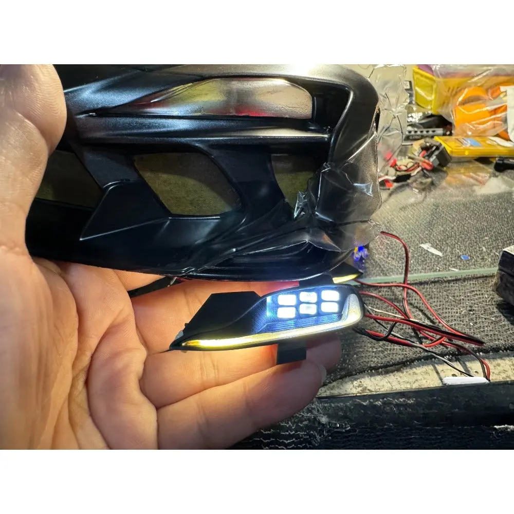 Supra A90 Front And Rear Light Cup Light Kit For Temac Tamiya Mst Add 1/10 Rc Drift Car Body Shell 1