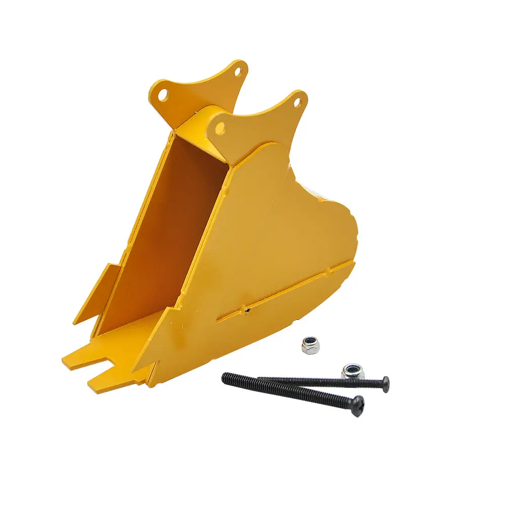 Small Metal  Bucket  For 1/14 Rc Huina 1550 1580 1592 Excavator 1
