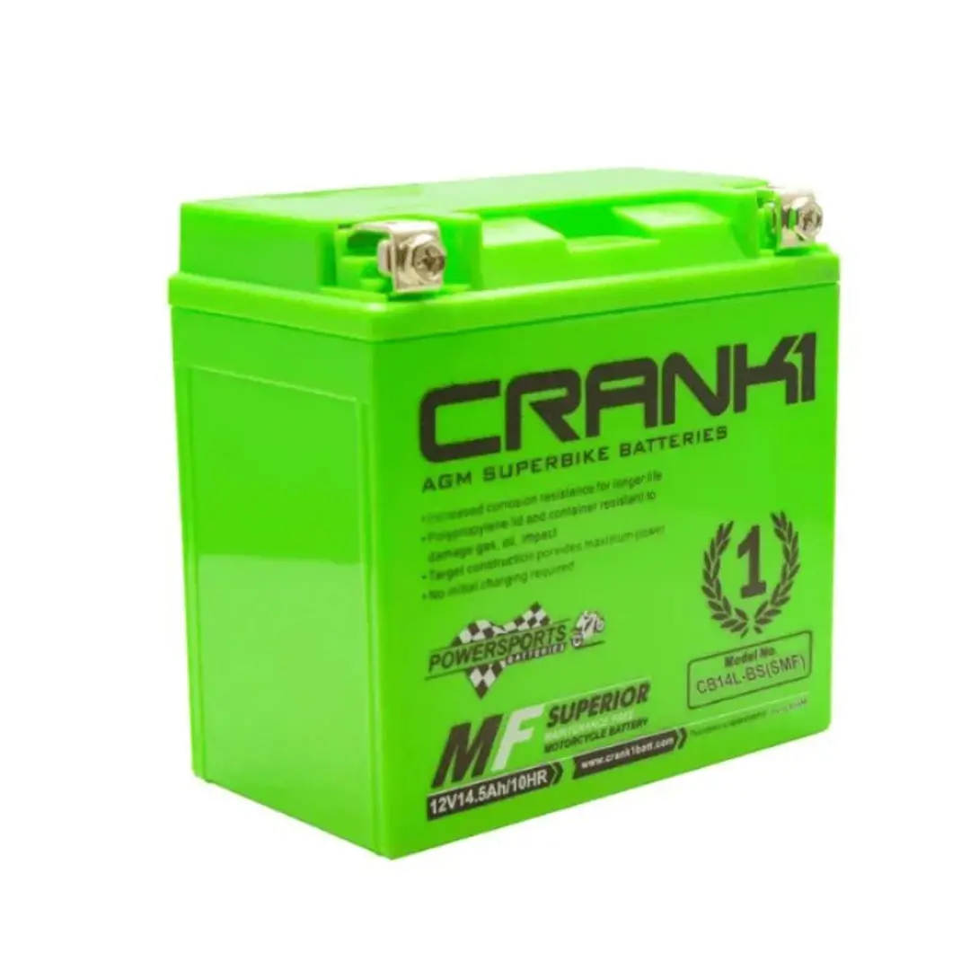 Crank1 Battery For Harley Davidson Street Rod 750 (2011 >) 2