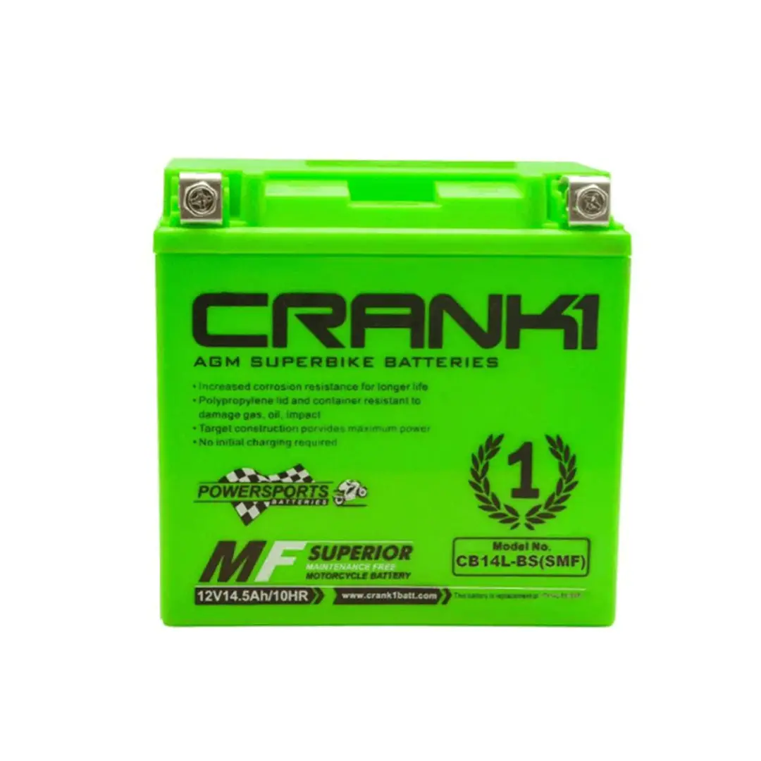 Crank1 Battery For Harley Davidson Street Rod 750 (2011 >) 1
