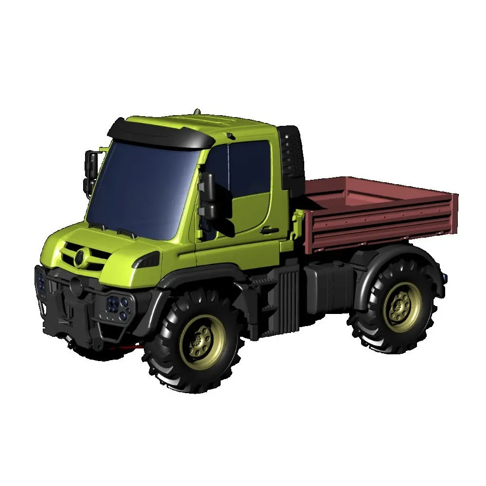 1/35 Unimog U530 3D Printed Static Modified Dynamic Rc Climbing Car Rtr 3
