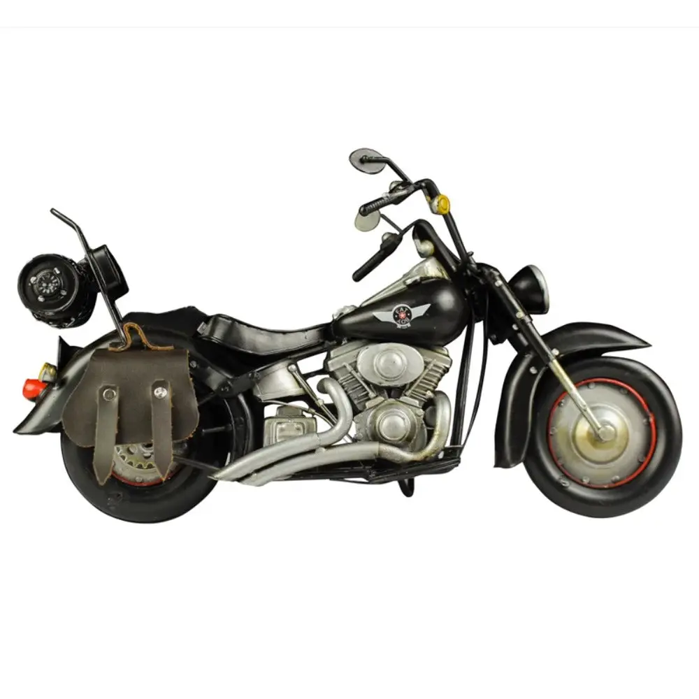 1/6 Scale Classic Retro Fat Boy  Motorcycle Alloy Model 1