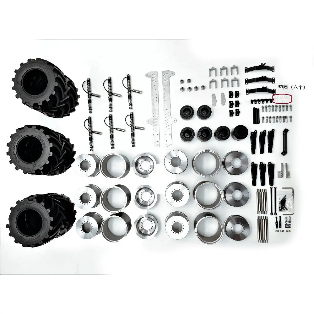 Jdmodel Jdm-158 Zertos Rc Truck Wheel Upgrade Kit 1