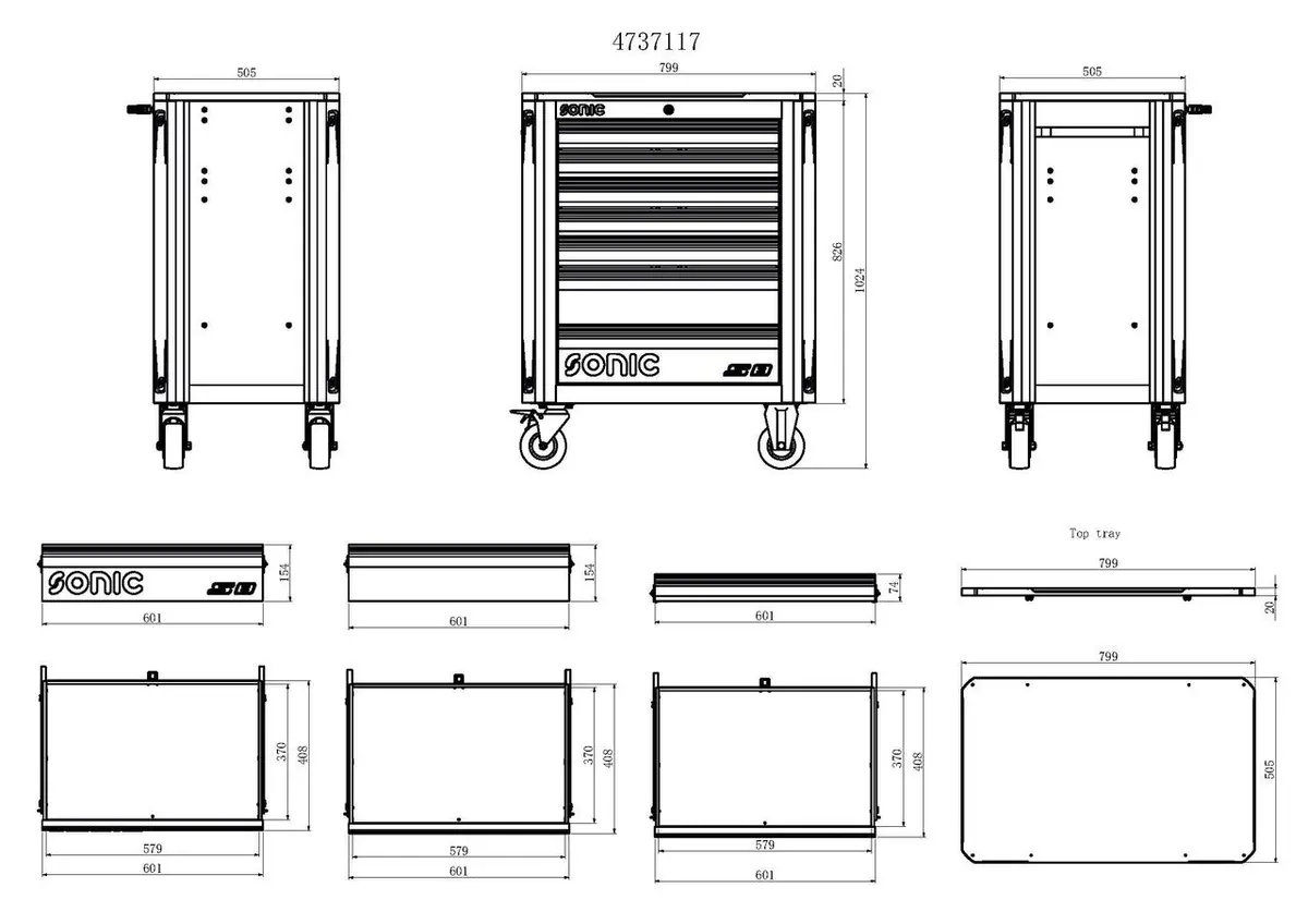 Next S8 Toolbox - 7 Drawers 2