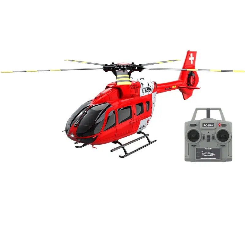 C190 6Ch Single-Propeller Brushless Rc Helicopter With Optical Flow Height Setting H145 Rtf 1
