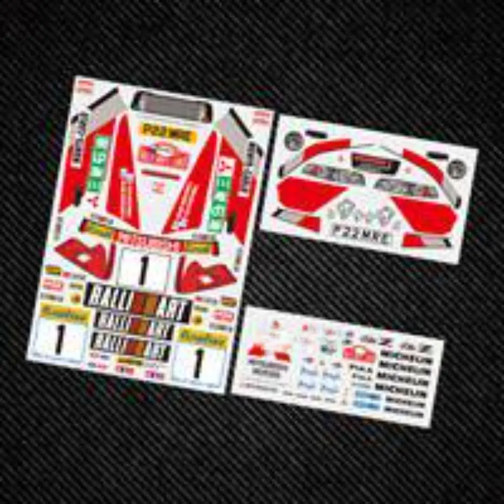 1/10 Rc Drift Car Shell Evoiv Wrc Sticker Sc3323 1