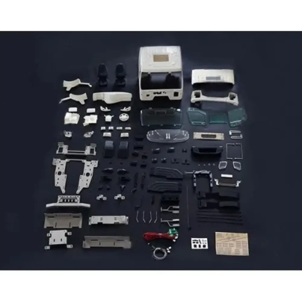 Lesu Volvo Vm Fe Cabin Assembly Kit For 1/14 Tamiya Remote Control Tractor Truck 1