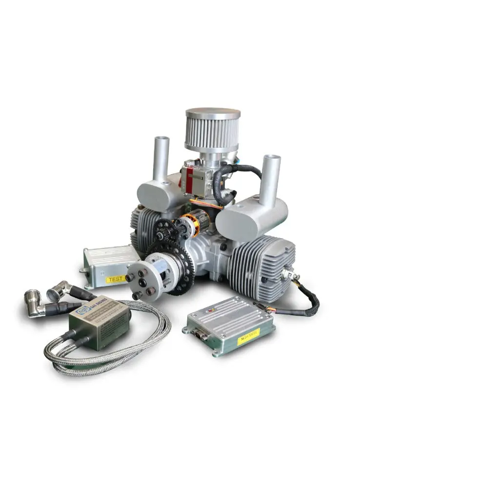 Ngh Rc Fixed-Wing Aircraft Gtt70-Efi Horizontally Opposed Two-Cylinder Piston Gasoline Engine With Efi 1