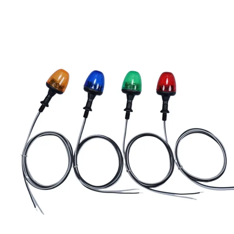 Dc 5V 360 Degree Rotating Engineering  Light For 1/14 Tamiya Scania Actros Rc Tractor Tipper 1