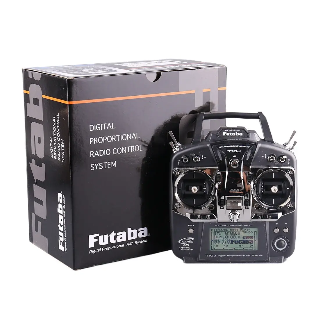 Futaba  T10j Remote Transmitter 2.4Ghz T-Fhss 10Ch With R3008sb Receiver 1