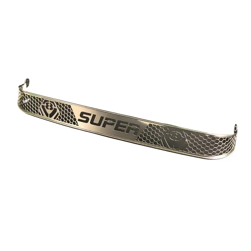 Lesu Tamiya 1/14 Rc Tractor Truck Scania R620 R470 Stainless Steel Front Trim Cover 1