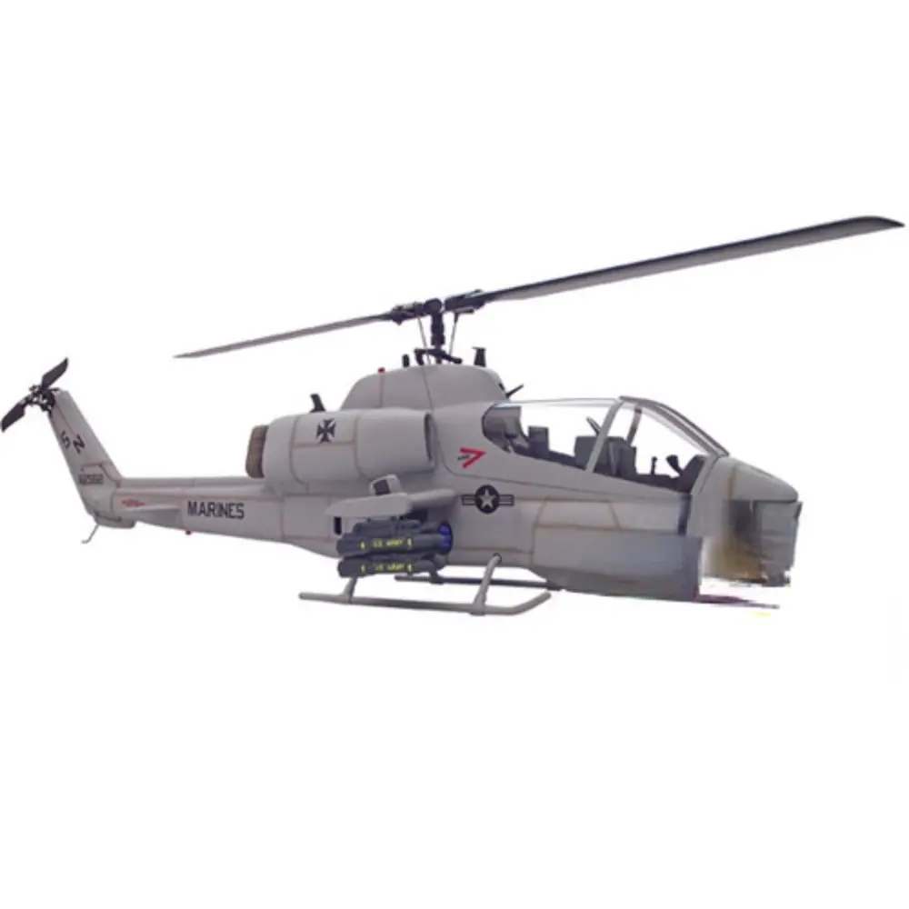 Class 500 Ah1w Cobra Rc Helicopter Boay Shell 1
