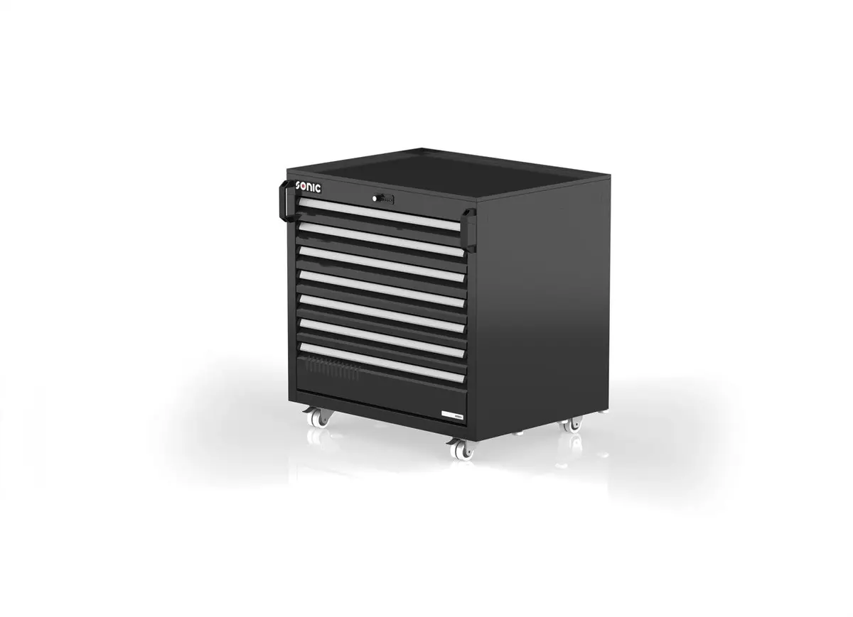 Sonic Tools Mss+ 870 Series Portable Cabinet, Extra Deep, 7 Drawers 1