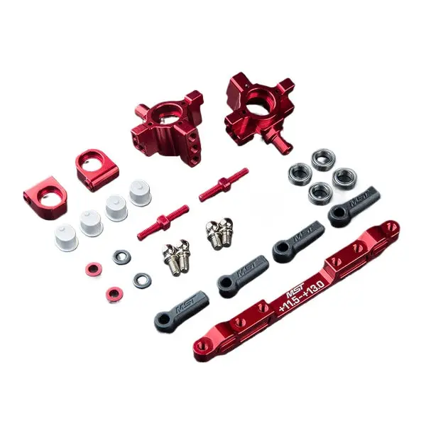 Mst Frx Mrx Rmx Ex 1/10 Rc Drift Car Aluminum Alloy Tmb Rear Wheel Seat Set Metal Wheel Cup Op Part 210719R Bk 1