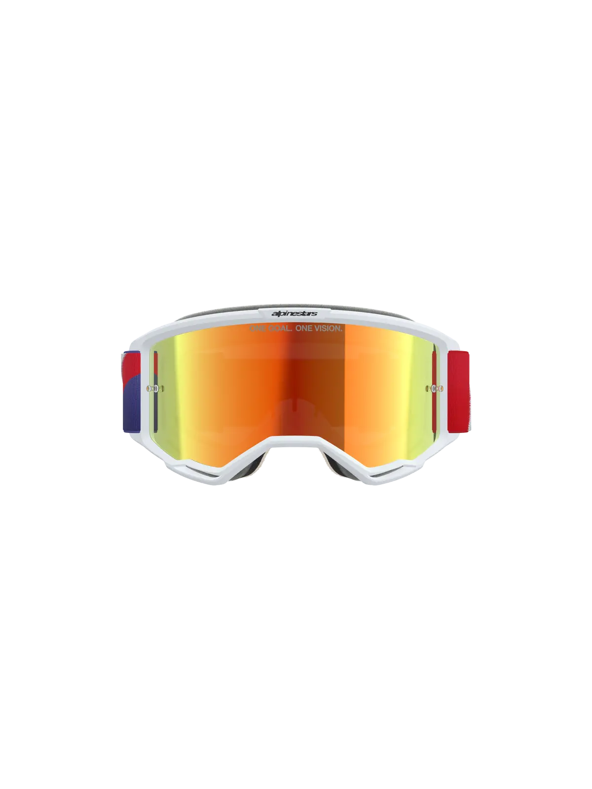Vision 5 Corp - Motocross Goggles (Red/Purple) 1