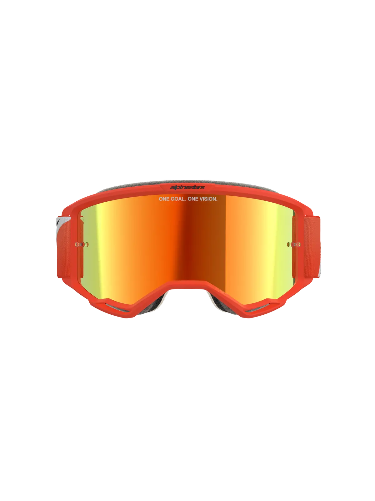 Vision 5 Corp - Motocross Goggles (Orange) 1