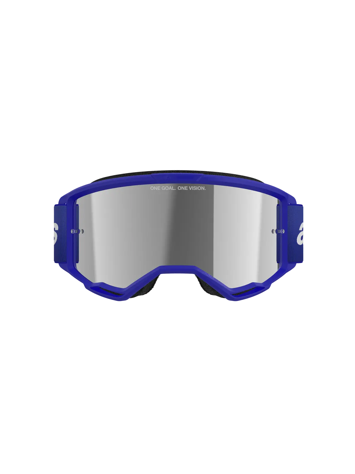 Vision 3 Wordmark - Motocross Goggles (Blue) 1