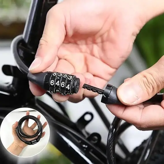 Bsddp Motorcycle Cable Lock With Number Combination 2
