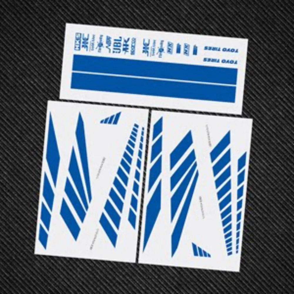 1/10 1/24 Gtr R34 Rc Drift Car Shell Sticker Sc1636 2