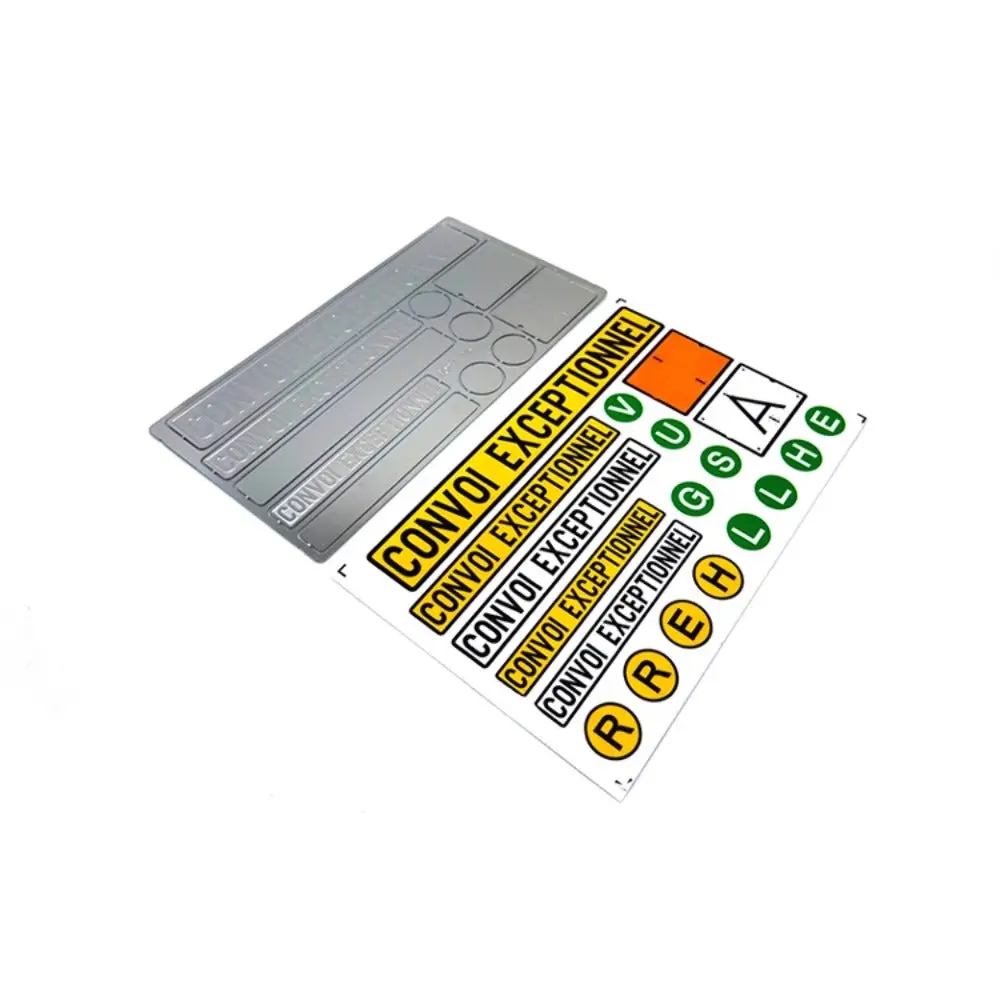 1/14 Tamiya Rc Tractor Uv Sticker Set 258 D304 1