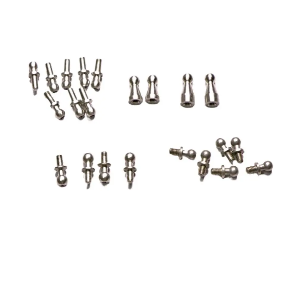Kkpit 1/10 Pdk Rwd Rc Drift Car Full Set Stainless Steel Metal Ball Head 1