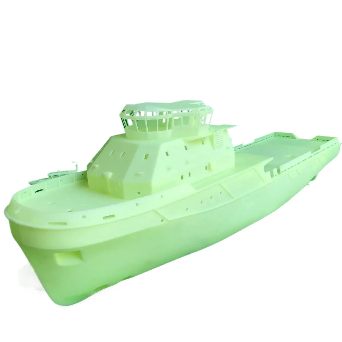 1/100 Scale Rc Uzmar Rampage 6000 Schiffe Model Boat Kit 2