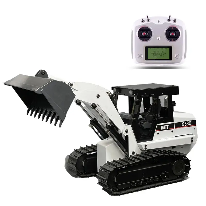 J-953 1/12 Rc Hydraulic Metal Track Loader Forklift Rtr 1