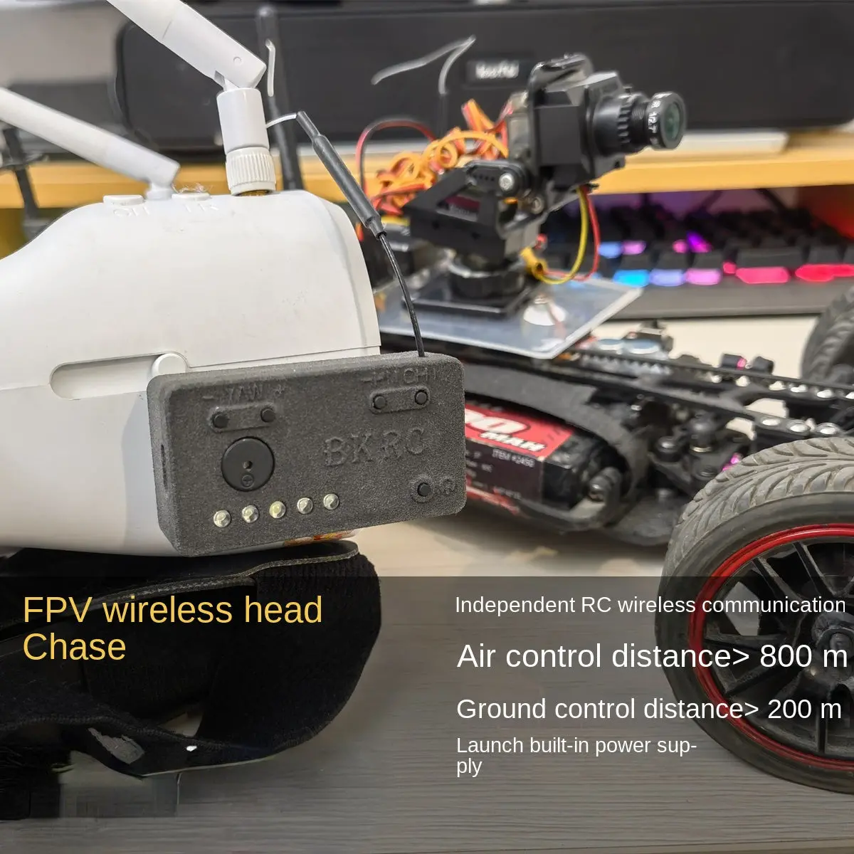 Fpv Head Following Wireless Module Rc Car Remote Control Aircraft First Perspective 2