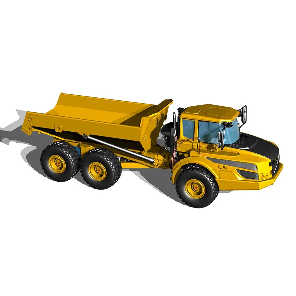 1/50 Volvo A30g 3D Printed 6X6 Rc Engineering Truck 2